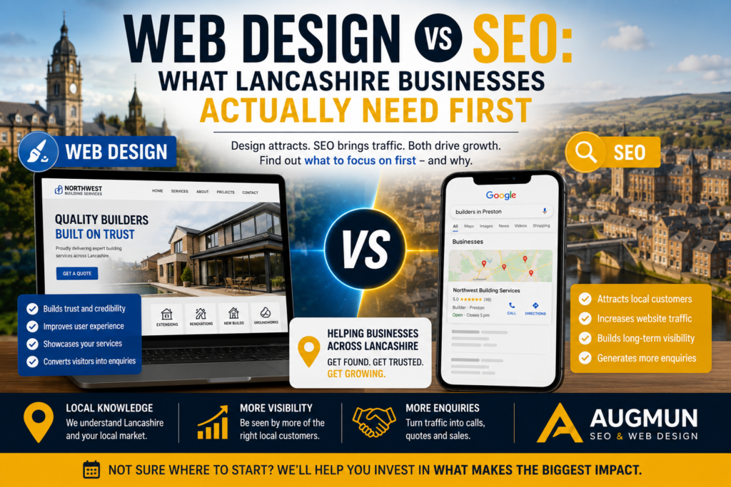 web design vs seo